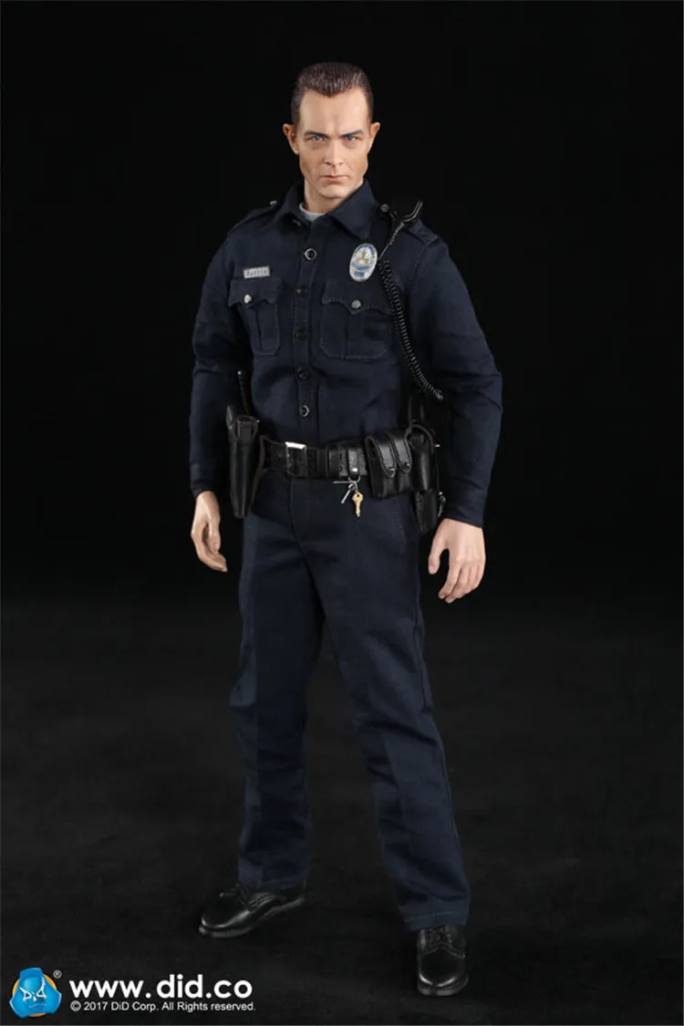 

DID MA1009 1/6 12 inch movable man doll soldier model LAPD Patrol Los Angeles police city law enforcement spot