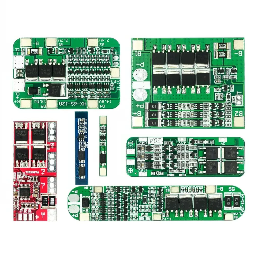 

Pcb Bms Protection Board For 18650 Li-ion Lithium Battery 1S 2S 3S 4S 3A 20A 30A Cell Module Diy Kit