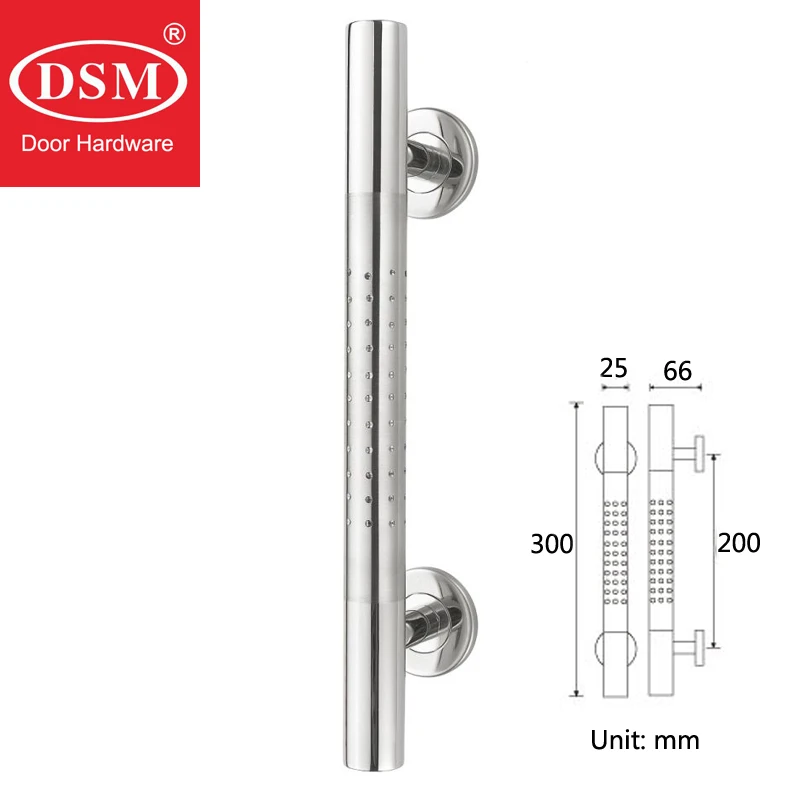 304 Класс Нержавеющая сталь тянуть ручки для деревянных/металлических дверей PA