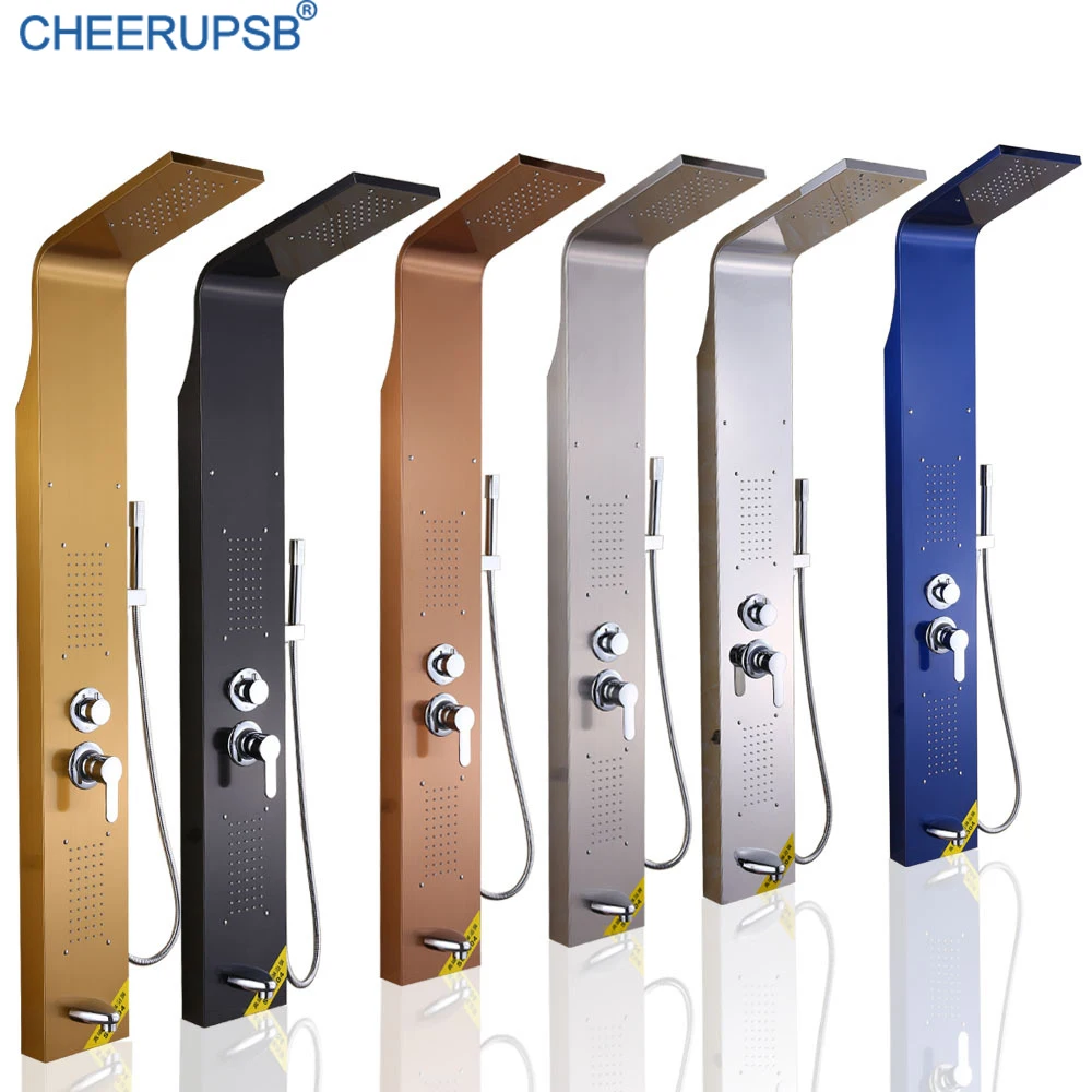 Набор для душа с водопадом из нержавеющей стали|Душевая система| |