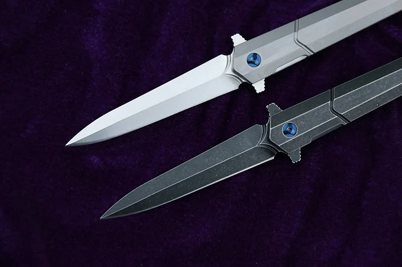 Складной нож LEMIFSHE лезвие M390 рукоятка из титанового сплава практичный для