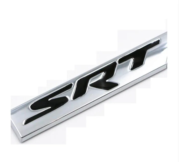 

1pcs 3D emblem stickers SRT6 SRT8 SRT10 decal Badge auto Trunk Sticker car styling For Dodge CHALLERGER Journey caliber JEEP