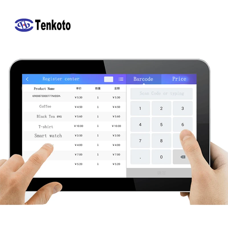Настольный Android POS приложение умный сенсорный экран qr-код NFC оплата Android Pos система терминал с 58 мм Термопринтер