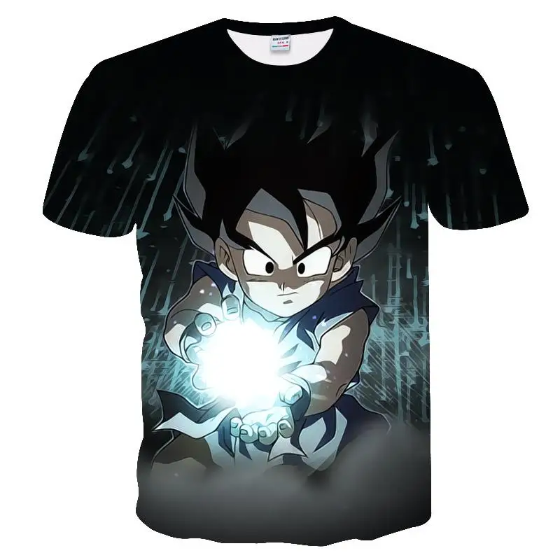 Футболка с изображением Драконий жемчуг DBZ Bulma Super Saiyan Vegeta 3D для мужчин женщин