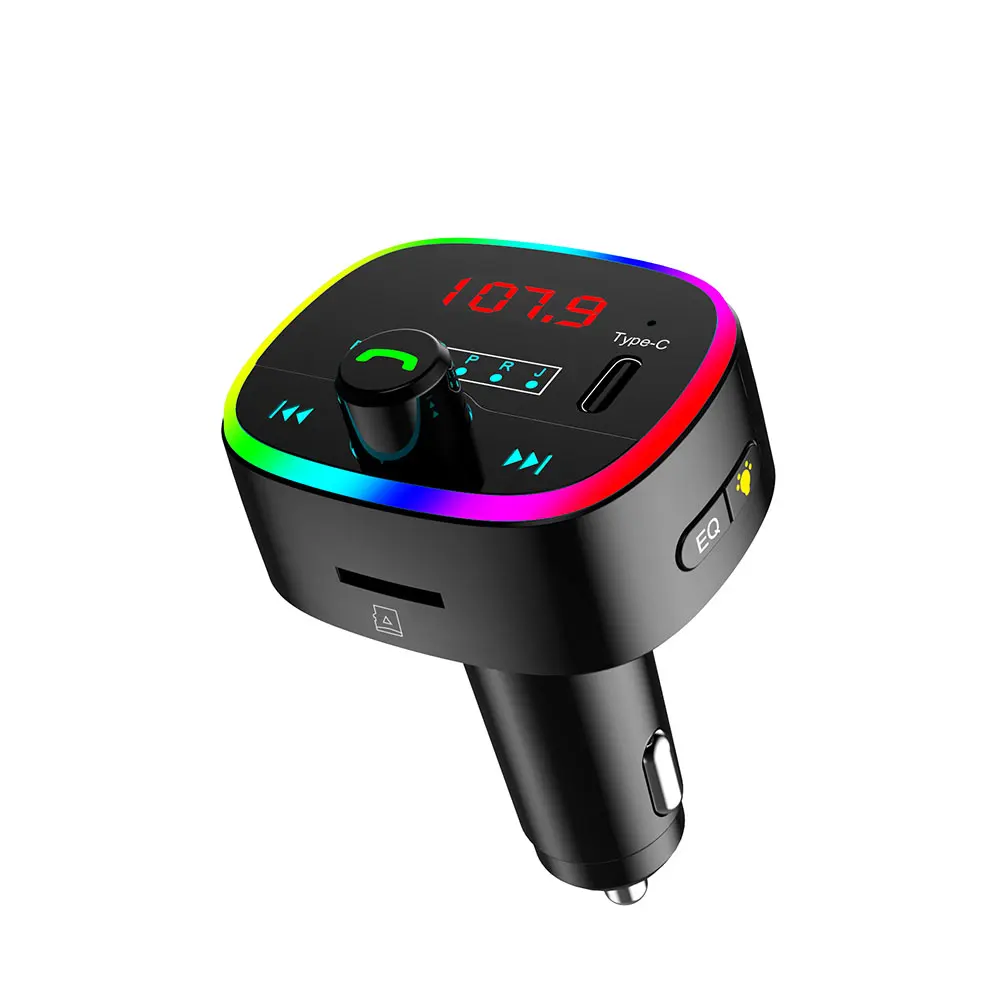 Новый Автомобильный MP3-плеер RGB светильник Bluetooth 5 0 Tf-карта U-диск поддержка