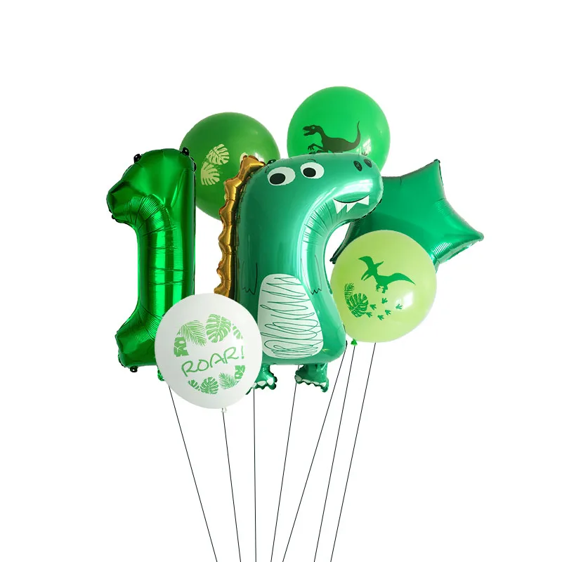Воздушные шары в виде вечерние нозавра для вечеринки 7 шт./Лот украшение