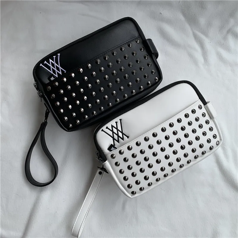 

2020, new rivet bag, golf bag, wallet, Makeup Bag, leisure bag