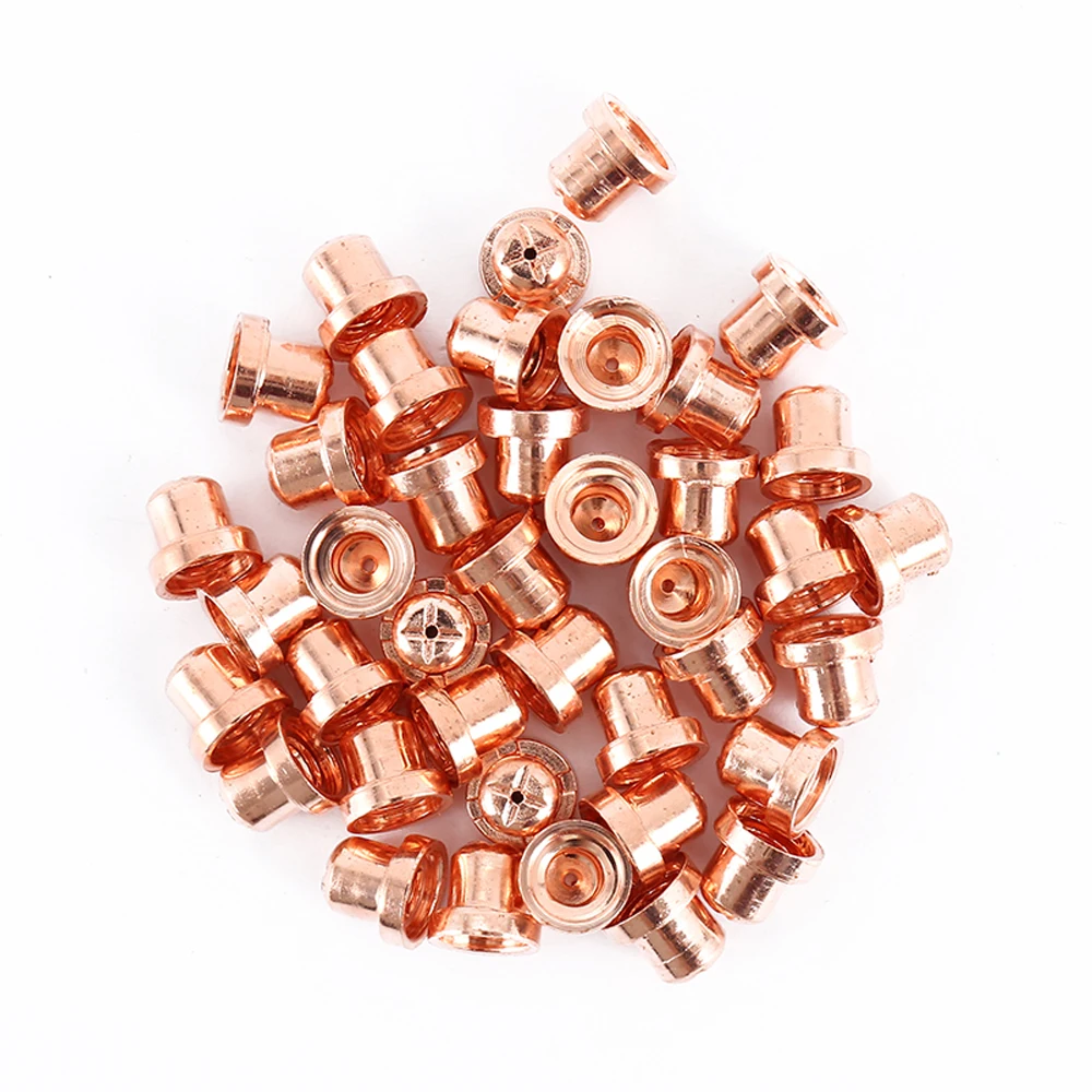 100 шт. плазменный резак наконечник электроды комплект сопел расходные