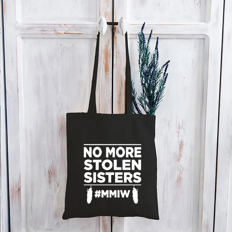 

No More Stolen Sisters Tshirt Fashion Print O-Neck Awareness Shirt Missing Ndigenous Women Tee Plus Size Girls Top