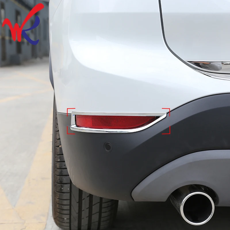 Хромированная задняя противотуманная фара из АБС пластика для BMW X1 F48 2016 2017|abs