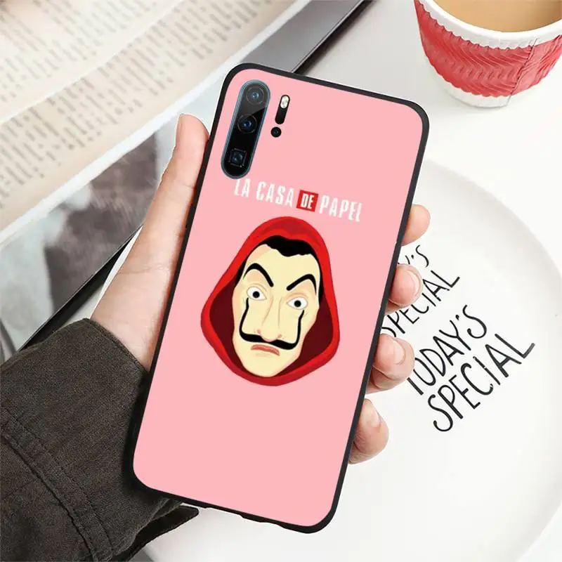 

Spain TV Money Heist House Paper Phone Case For Huawei P40 P20 P30 lite Pro P Smart 2019 Mate 40 20 10 Lite Pro Nova 5t