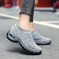 new women lightweight sneakers running shoes outdoor sports shoes breathable mesh comfort platform shoes air cushion sneaker