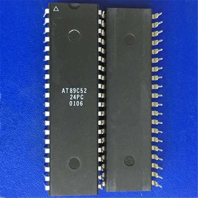 

10 шт./лот AT89C52-24PI AT89C52 AT89C52-24PC AT89C52-24PU 89C52 MCU 8BIT 8KB FLASH DIP-40