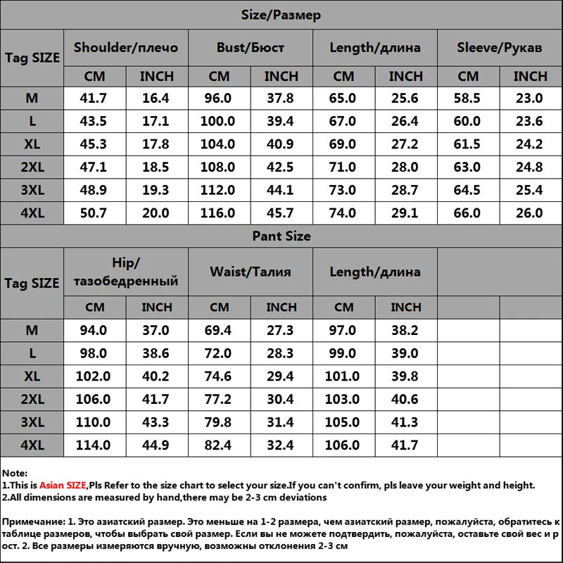 

Men Fashion Casual Set 2021 Autumn New Men's Zipper Jackets + Sweatpants Tracksuit Trend Winter Sportswear Sets Male Streetwear