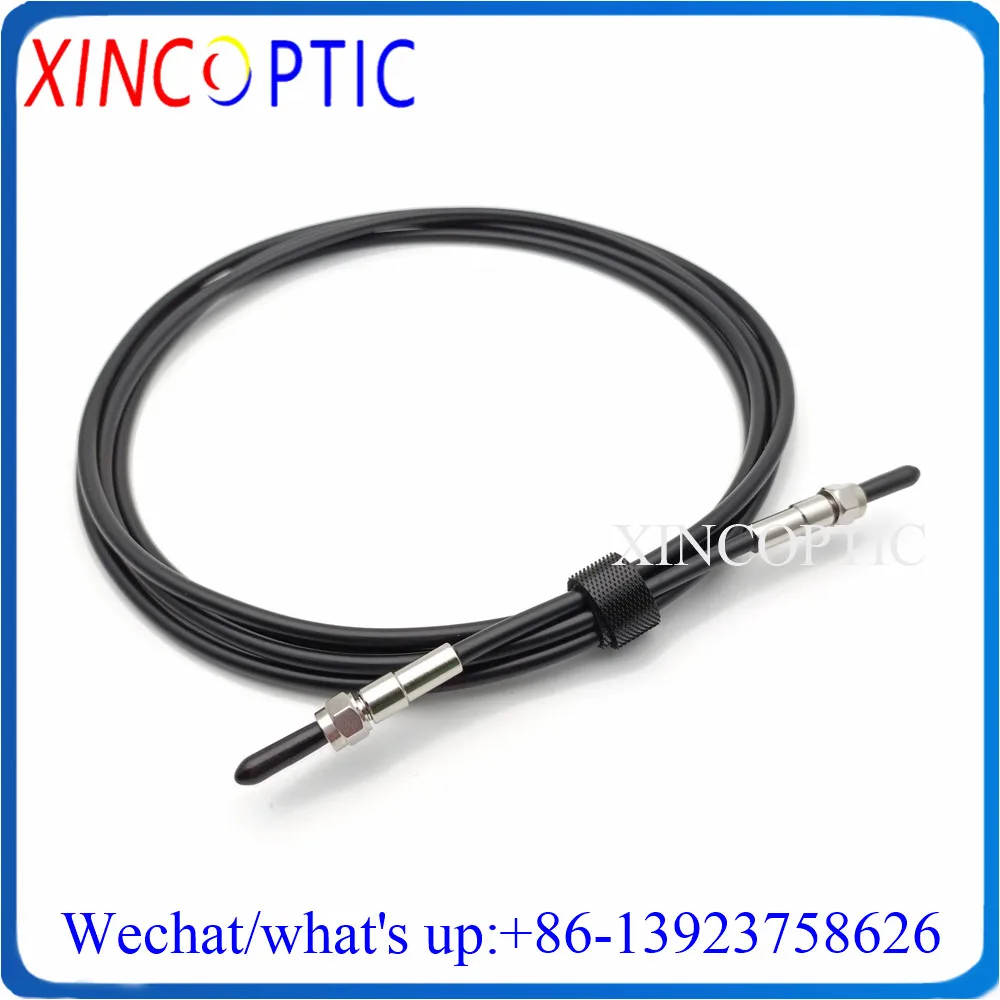 SMA905-SMA905 Metal Ferrule Single Mode Simplex 1M 980/1000um SMA-FC/ST Plastic Fiber Optical Patch Cord Cable |