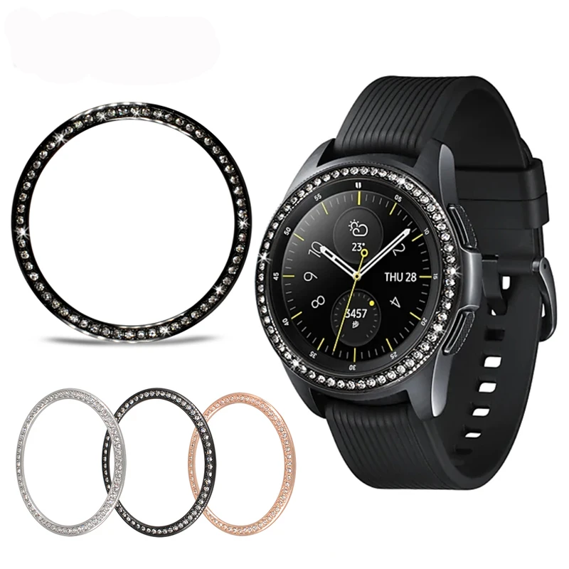 Металлический внешний край стиль для samsung galaxy watch 46 мм/42 мм gear S3 Frontier/классический спортивный чехол Аксессуары для часов 20 мм 22 мм