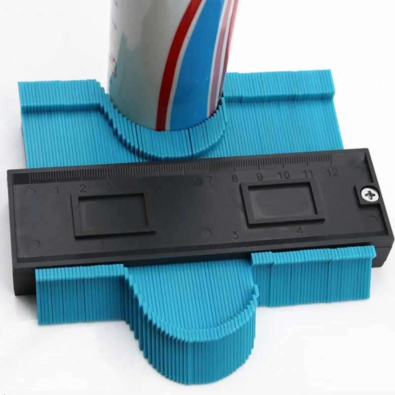 

1PC 0-120mm Range Gauge Contour Profile Copy Gauge Duplicator Standard Wood Marking Tool Tiling Laminate Tiles General Tools