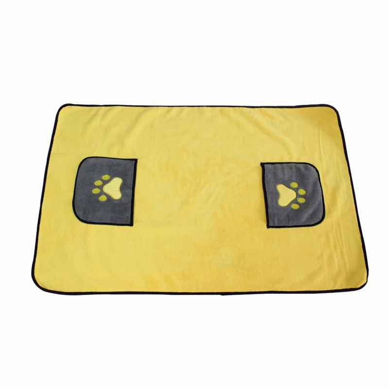 

Dog Towel Super Absorbent large microfiber towel dogs accessories quick drying dog towel Blanket for cat microfiber bath towel