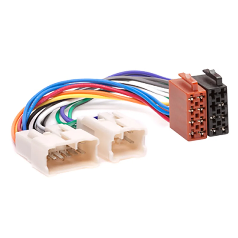 

Practical Plug Cable Undamage Adapter Aftermarket 12V Car Radio Parts Connect Safe Wiring Harness Modification Accessories Auto