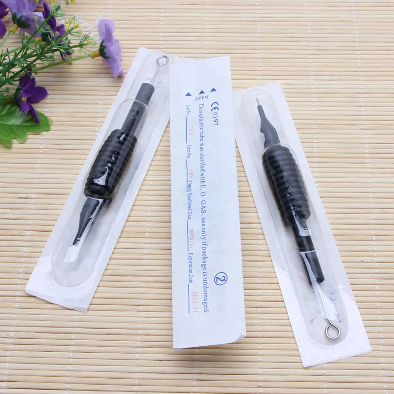 10 шт. одноразовые стерилизуемые Электрические Иглы для татуировок R1/R3/R5/R7 ручка