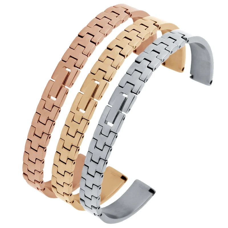Браслет из нержавеющей стали 316L для женских часов Swarovski Armani цепочка 5269250 прочной