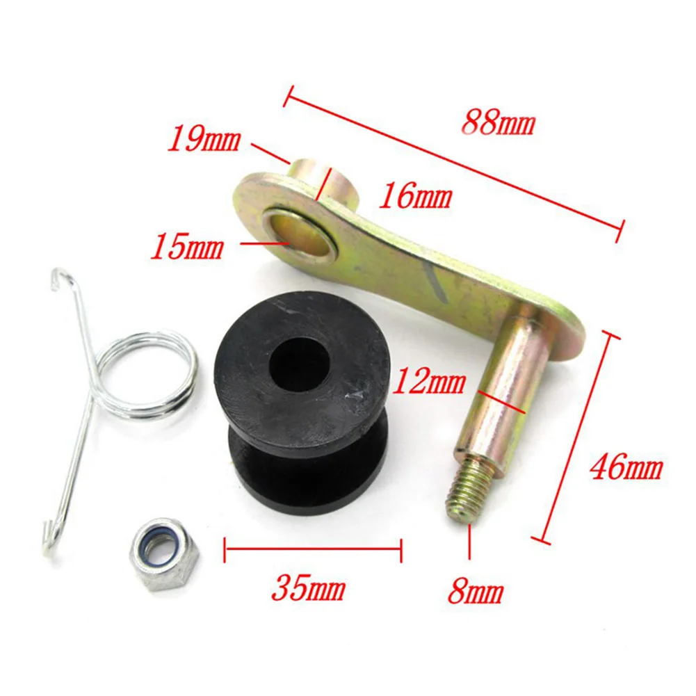 

1pcs Motorcycle Chain Roller Tensioner With Spring Suit For 110cc 125cc 140cc ATVs Dirt Pit Dirt Bikes Accessories Dropshipping