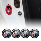 4 шт., автомобильные звукоизоляционные наклейки, 20 мм