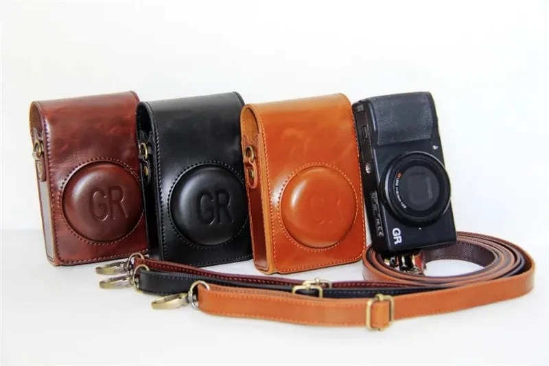 DSLR водонепроницаемая фотокамера из натуральной кожи сумка корпус чехол для GRII