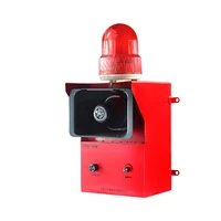 zxsg 100w electronic alarm voice sound and led light alarm industrial outdoor port crane factory 380v220v