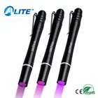 TMWT мини карман ультрафиолетового ручка Клей отверждения невидимые чернила детектор 395NM 365NM 380NM 1 светодиод УФ ручка свет фонарик