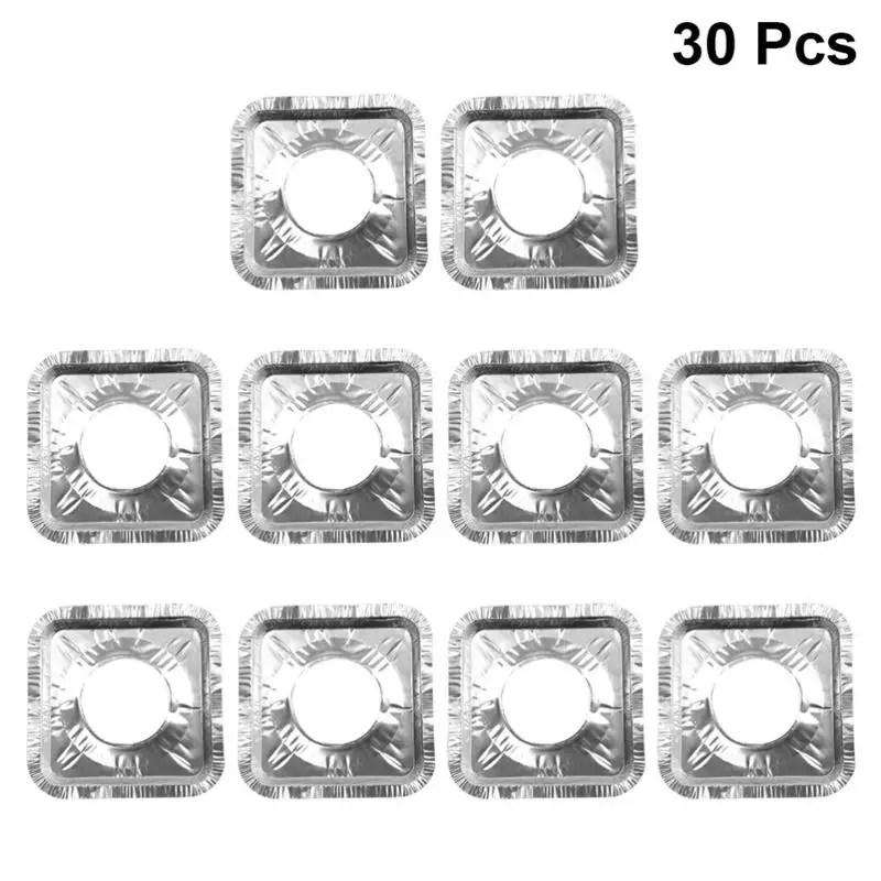 Коврик для газовой плиты из алюминиевой фольги термостойкий жиронепроницаемый