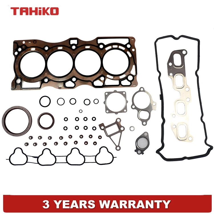 

Комплект прокладок на всю головку, подходит для Nissan Primera Teana 2,0 QR20DE P12E J31 02-08 VRS