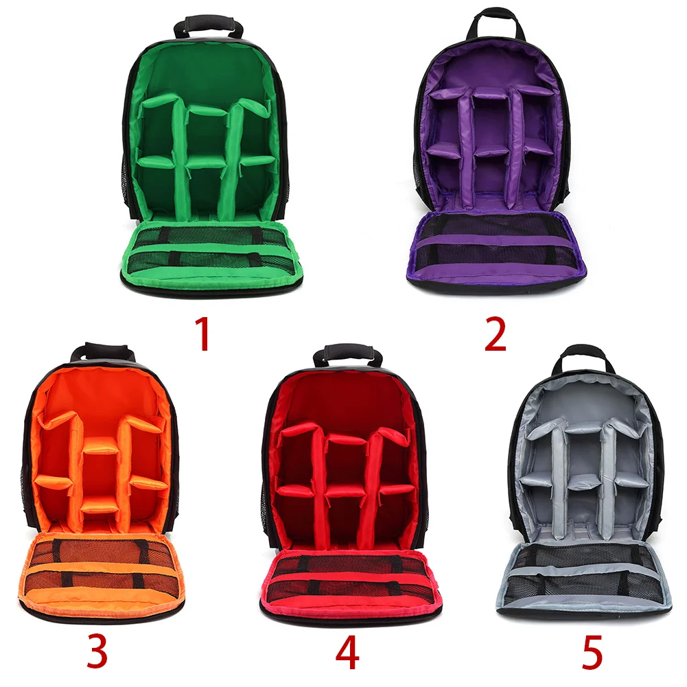 lens backpack photography storage bag outdoor accessories simple durable waterproof organizer camera case for digital all match free global shipping