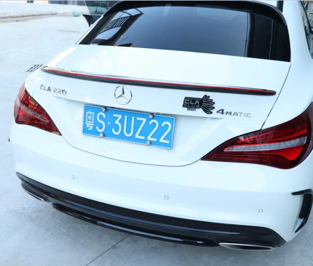 Углеродное волокно заднее крыло багажника выступ Спойлеры подходит для 13-18