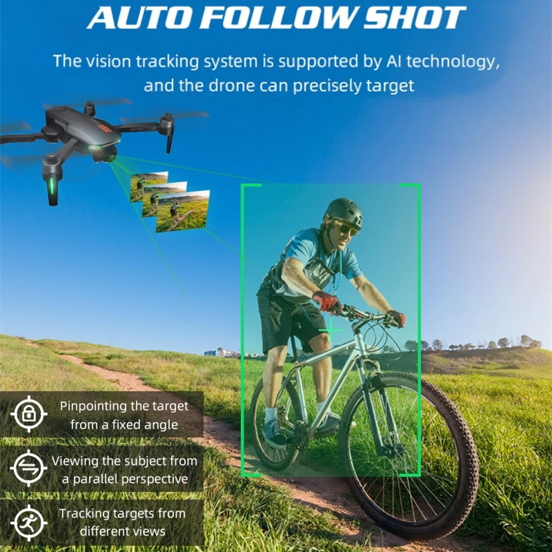 Бесщеточный триппл Квадрокоптер с камерой на дистанционном управлении GPS 2