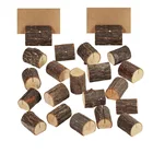 5 шт., деревянные настольные держатели для записей и карт