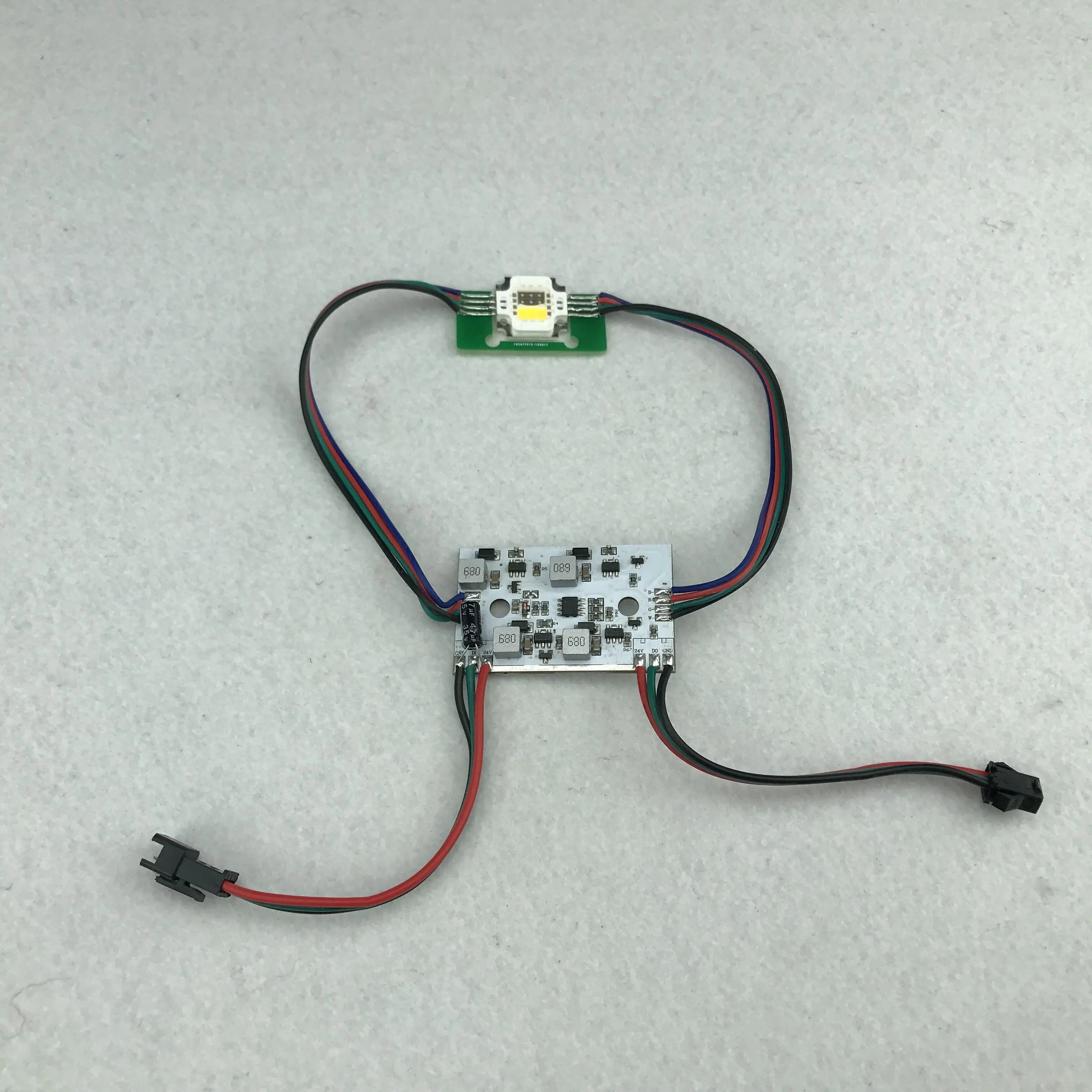 Светодиодный пиксельный модуль высокой мощности UCS2904 RGBW (теплый белый) с