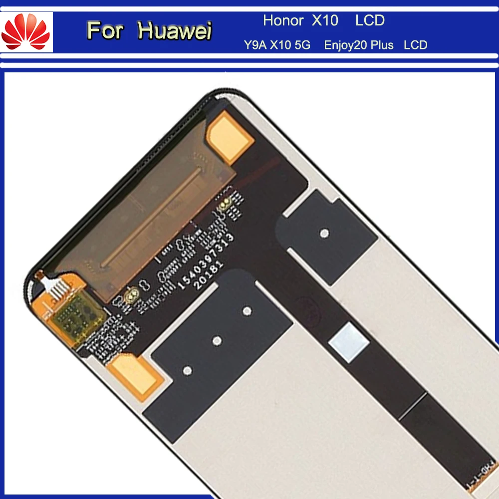 

For Huawei Honor X10 LCD Display+Touch Screen Digitizer Assembly Replacement Parts For Huawei Y9A X10 5G LCD Enjoy20 Plus