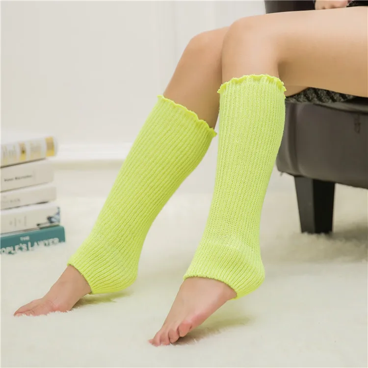 Флуоресцентные трип носки гетры для женщин и девушек волнистый дизайн модные