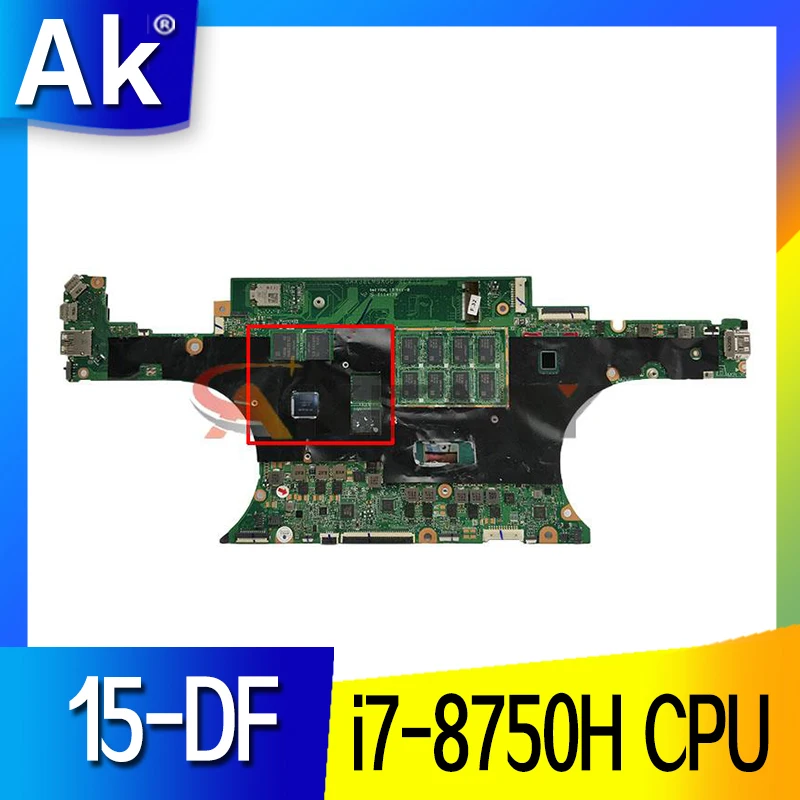 

L38130-601 для HP SPECTRE 15-DF Материнская плата ноутбука DAX38CMBAG0 REV: G W/Системная плата ноутбука