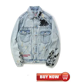 Mcikkny Для Мужчин's Марка NEW Fashion Hi Street спортивные куртки для девочек-подростков модные рваные и потёртые мотоцикл Джинсовые куртки мужская верхняя одежда черного цвета