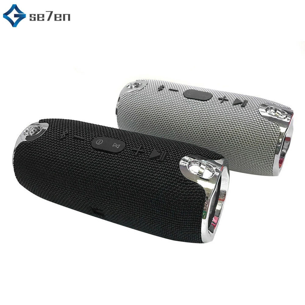 Портативная Bluetooth колонка беспроводная басовая водонепроницаемая уличная с