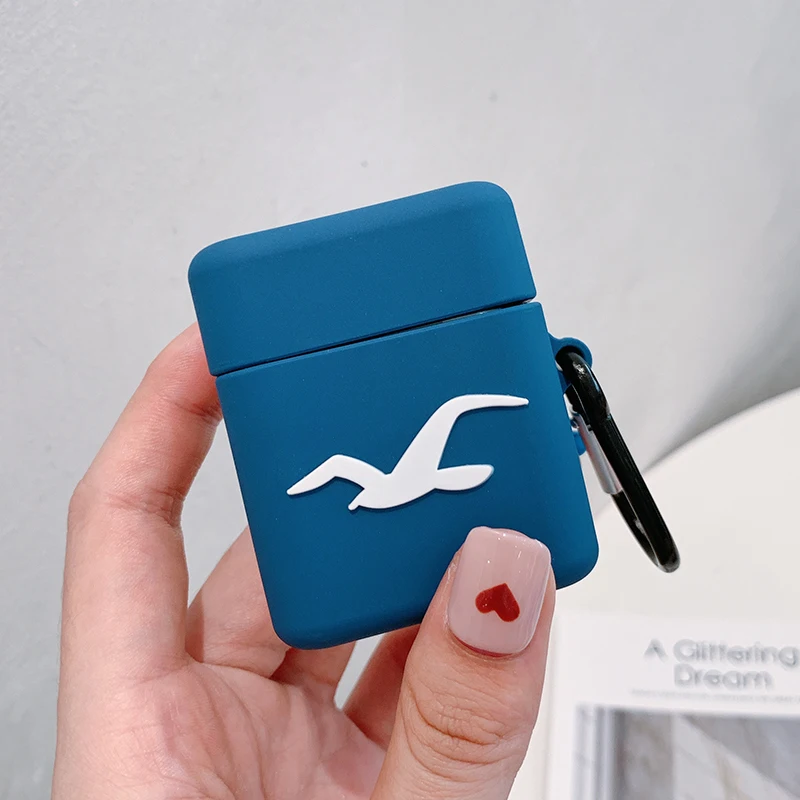 802 Милый мультяшный чехол для наушников Apple Airpods 1 2, силиконовая мягкая защитная крышка, чехол s, аксессуары для Airpods shell - Цвет: 802