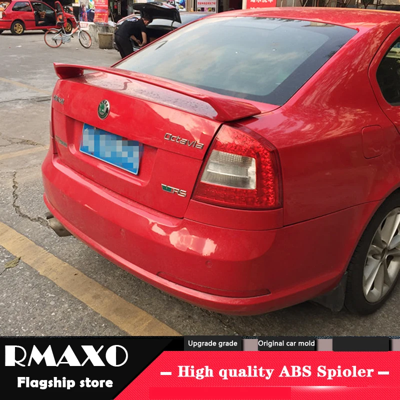 Спойлер для Skoda Octavia 2006-2017 спойлер высококачественный АБС-пластик цветной задний |
