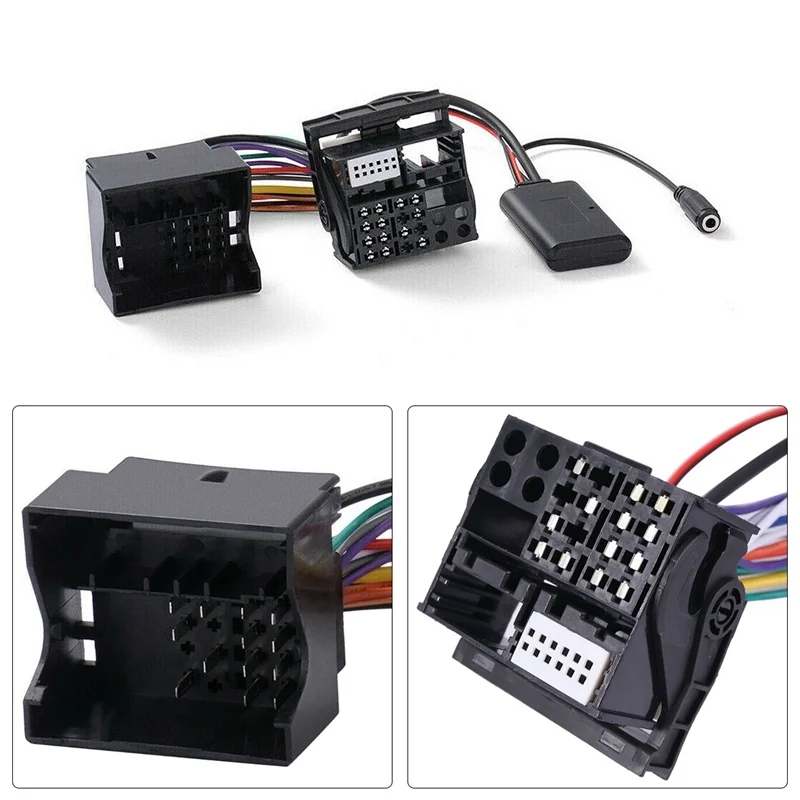 Автомобильный AUX адаптер кабель Bluetooth + микрофон подходит для Peugeot 307 308 407 RD4 радио CD