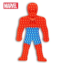 50cm New Disney Spiderman Big Fidget Toys Kit Completo Marvel Avengers Push Bubble Sensory Anti Stress Kawaii For Kids Adult XXL