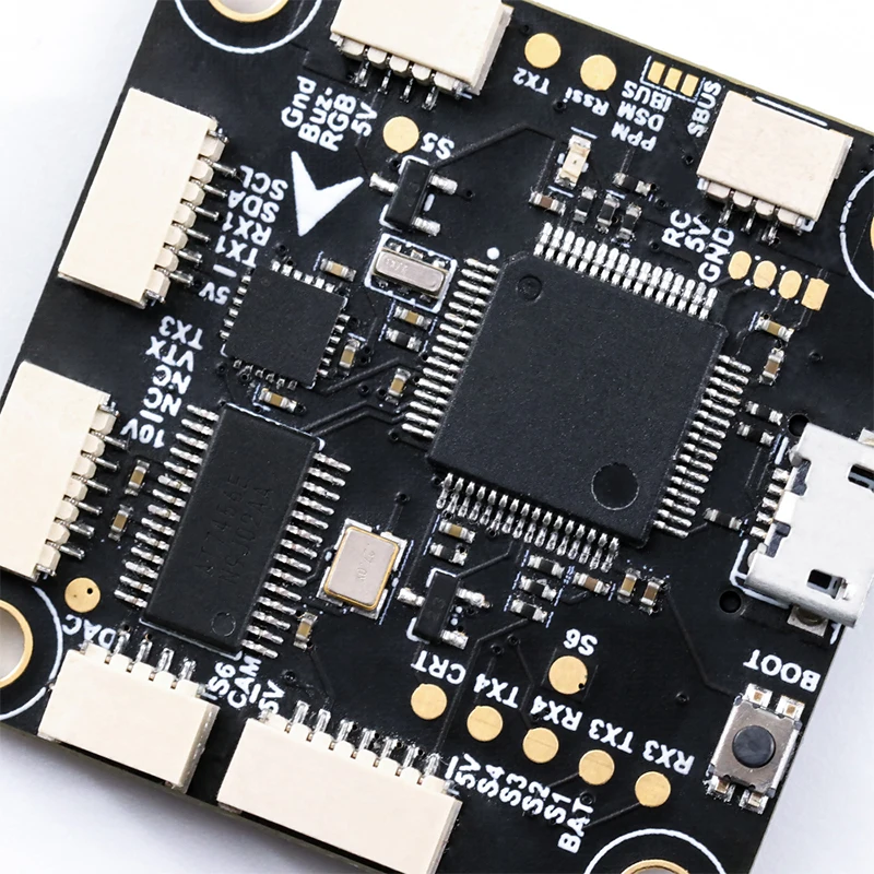 Контроллер полета TCMMRC 50A ESC F4 встроенный барометр OSD для новичков летающих стеков