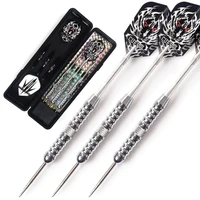 cuesoul 192022 grams steel tip darts brass barrels grip nickle planting darts set with aluminum dart shafts and dart case