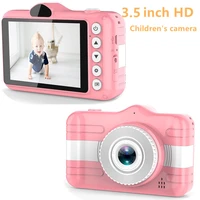 child camera child digital camera 3 5 inch cute cartoon camera toys children birthday gift 1080p hp photo video camera for kids