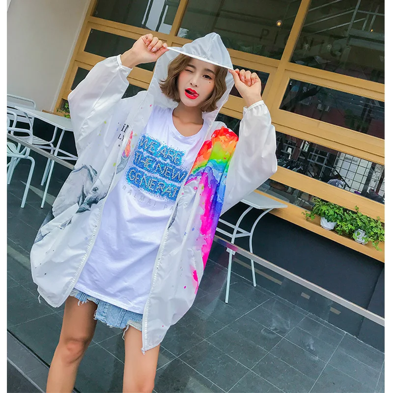 2019 осенние модные свободные пальто с капюшоном блестками женские шикарные